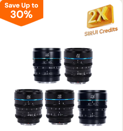 SIRUI Night Walker T1.2 S35 Frame Cine Lens Series