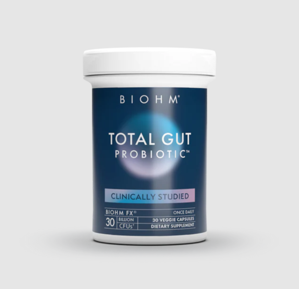 Total Gut Probiotic Supplement - Good Bacteria + Good Fungi + Digestive Enzymes = Total Gut Balance