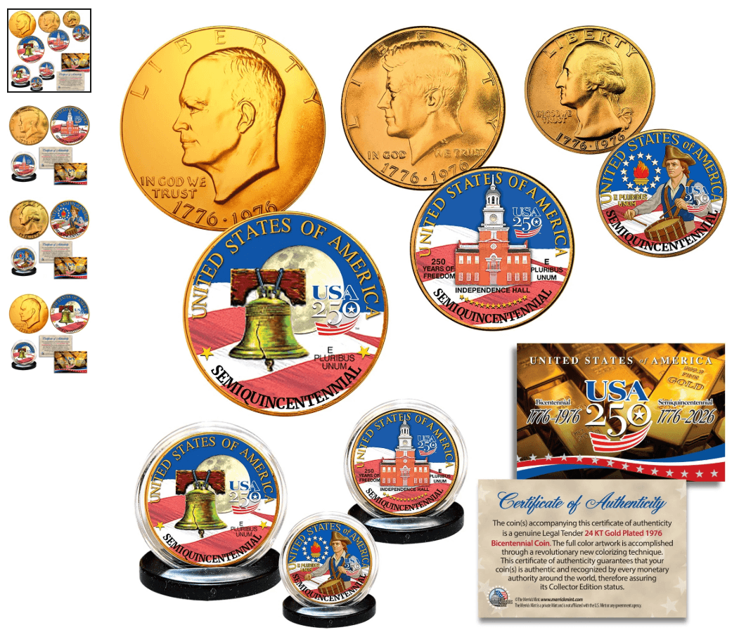 America 250 Coin Set