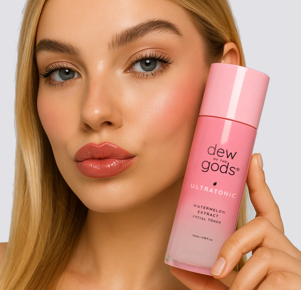 Welcome to summer in a glass bottle. Ultratonic is your new go-to good skin elixir packed with AHAs, vitamins