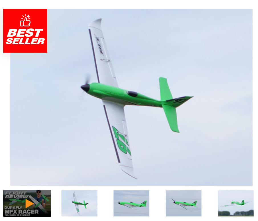 Durafly (PNF) MFX Racer 715/815mm EPO (Green)