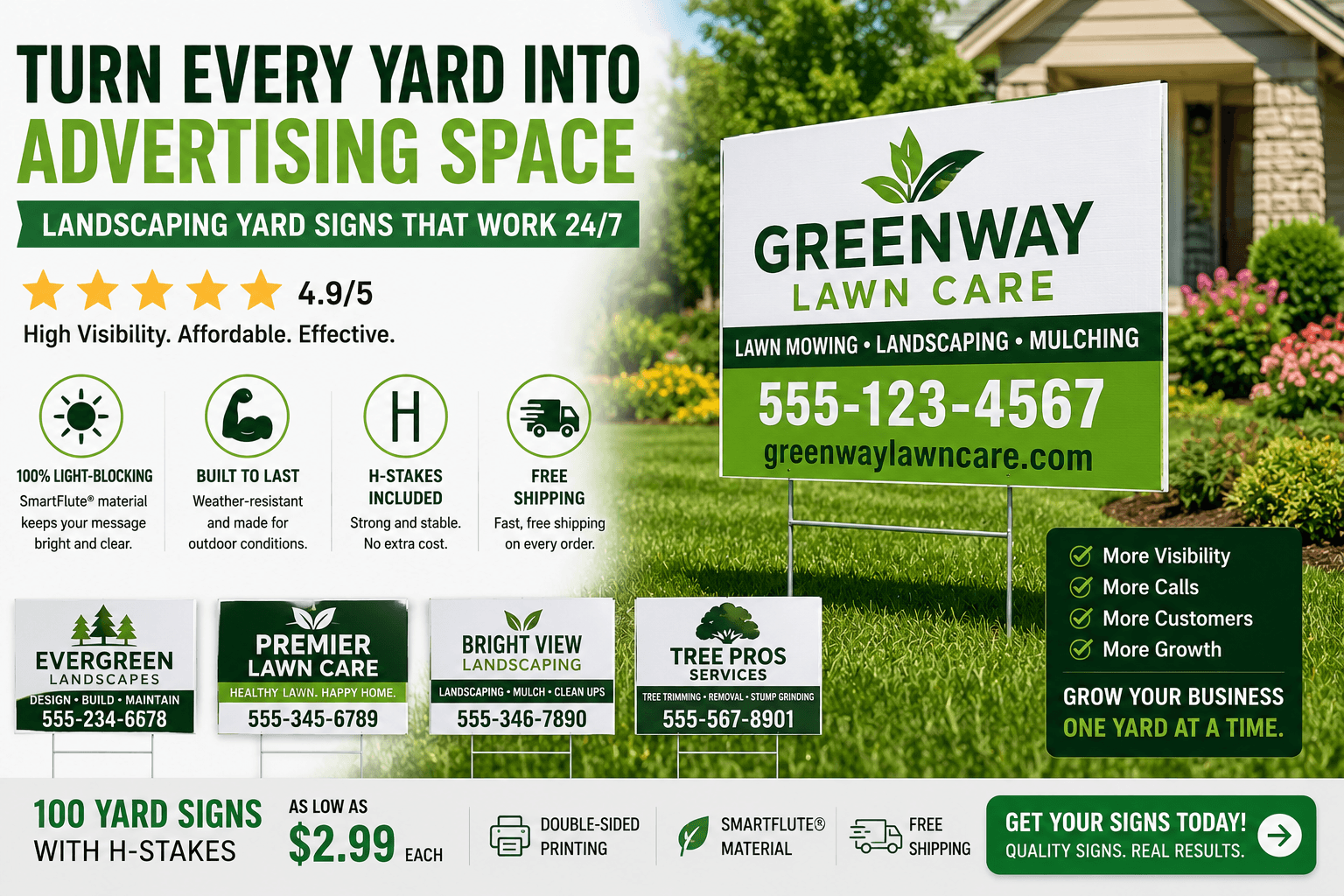 Landscaping Yard Signs Review